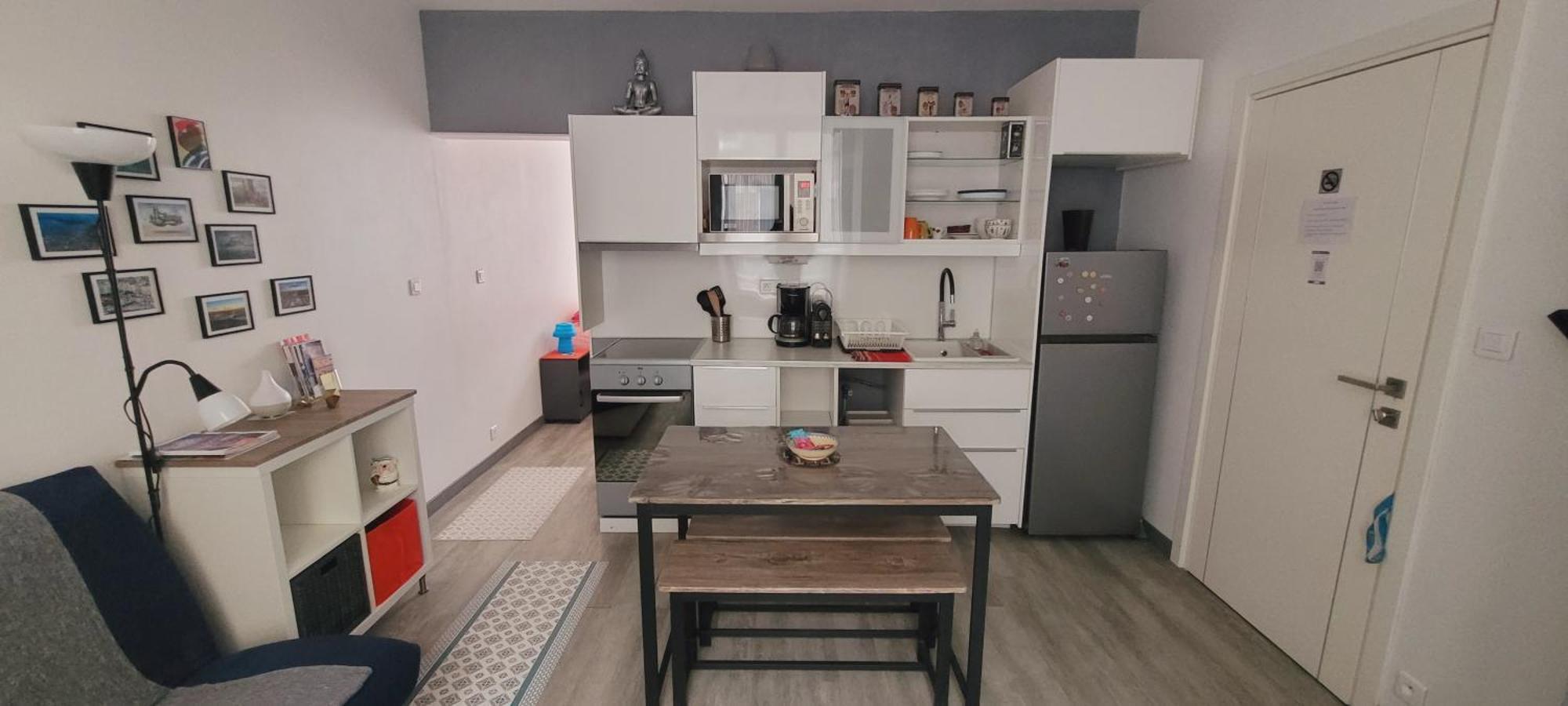 Apartament Notre Bout Du Monde T1Bis Brest Centre Terrasse Zewnętrze zdjęcie